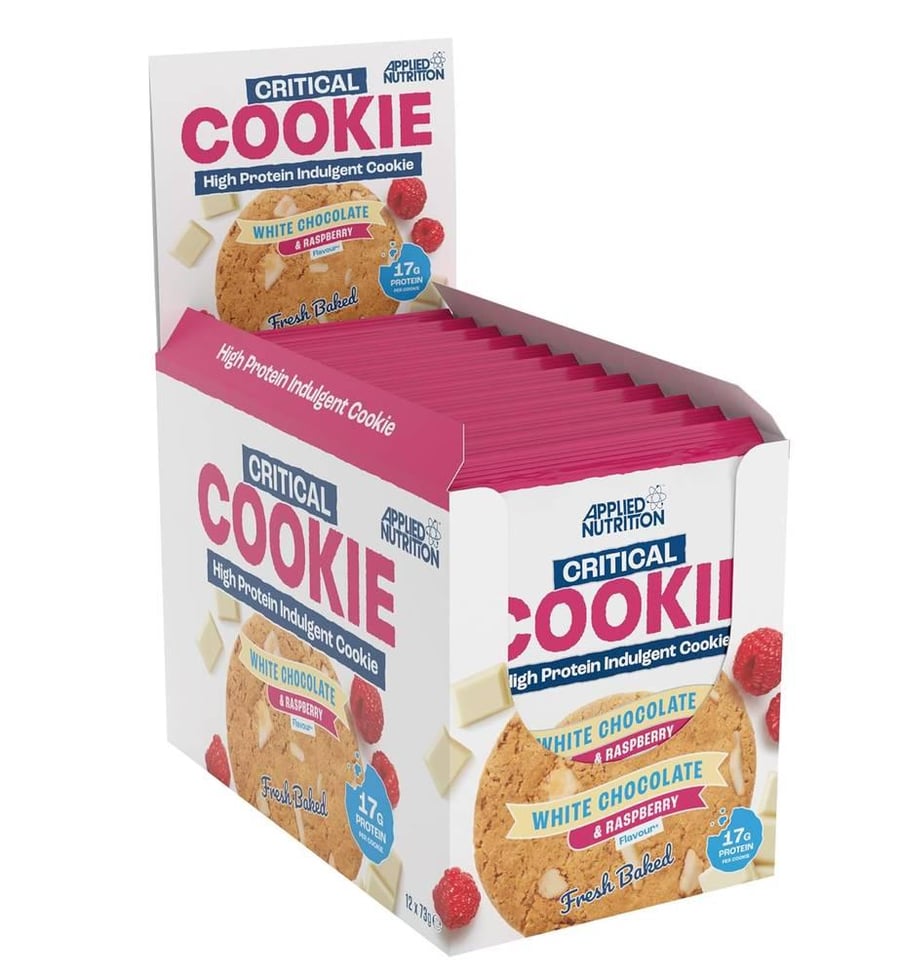 ابلايد نيوترشن, كريتيكال كوكيز ( صندوق 12 حبه) Applied Nutrition Critical Cookie