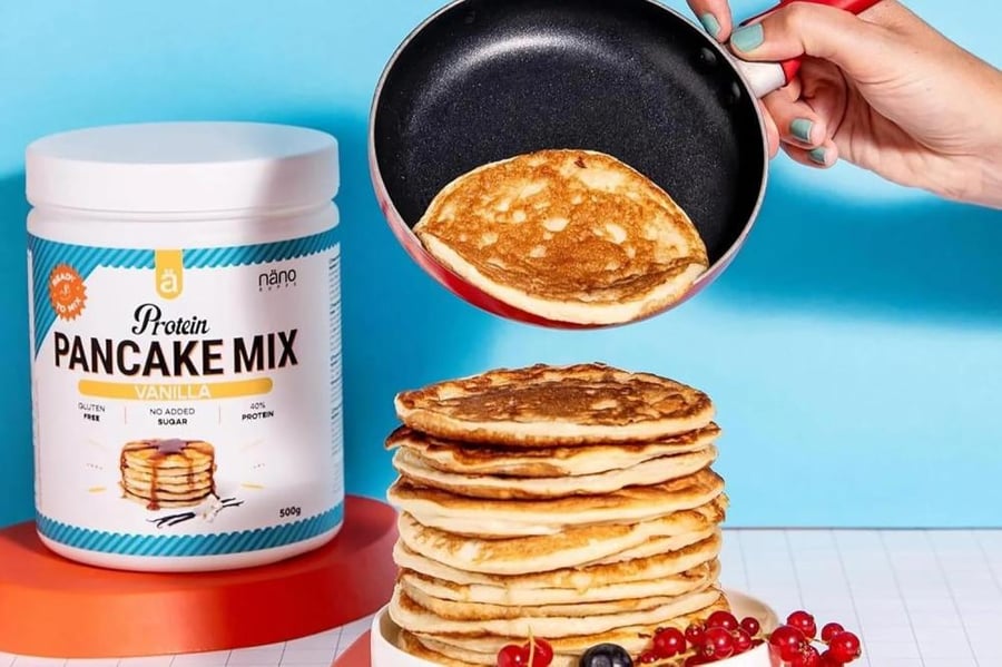 نانو سبس - بان كيك بروتين ميكس (500 جم) - Nano Supps - Protein Pancake Mix