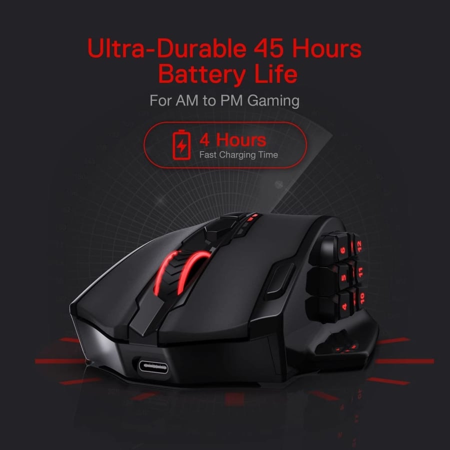 Redragon M913 Impact Elite Wireless Gaming Mouse
