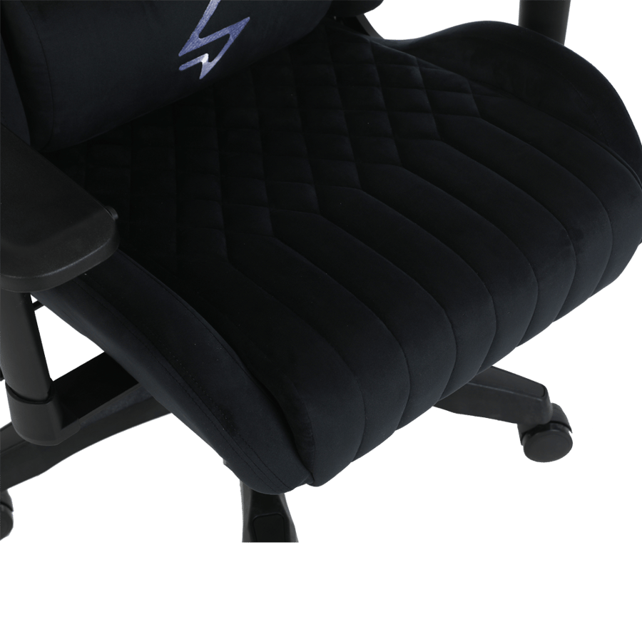 كرسي قيمنق مخمل أسود - Sparktech Gaming Chair Glide