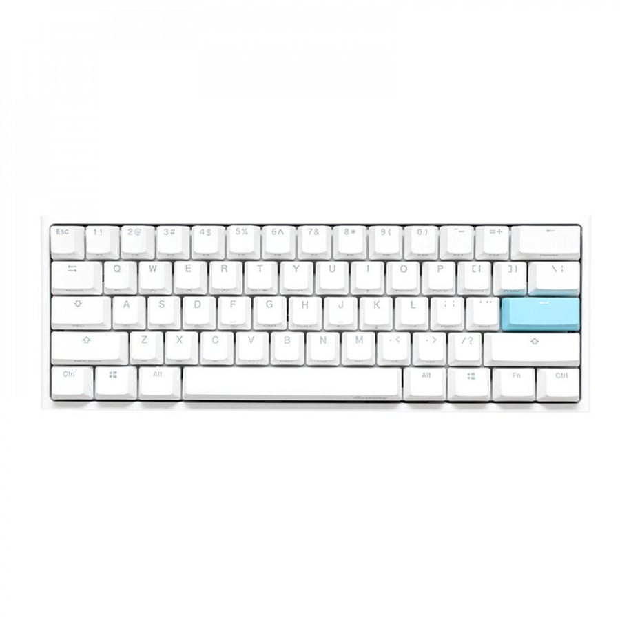 Ducky One 2 Mini White Gaming Keyboard - Speed Switches