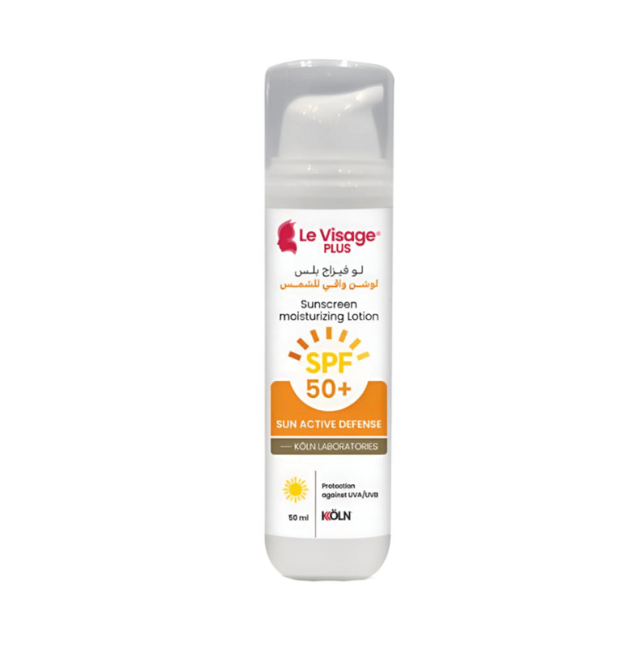 لوشن واقي شمس SPF+ 50 من لو فيزاج بلس - 50مل