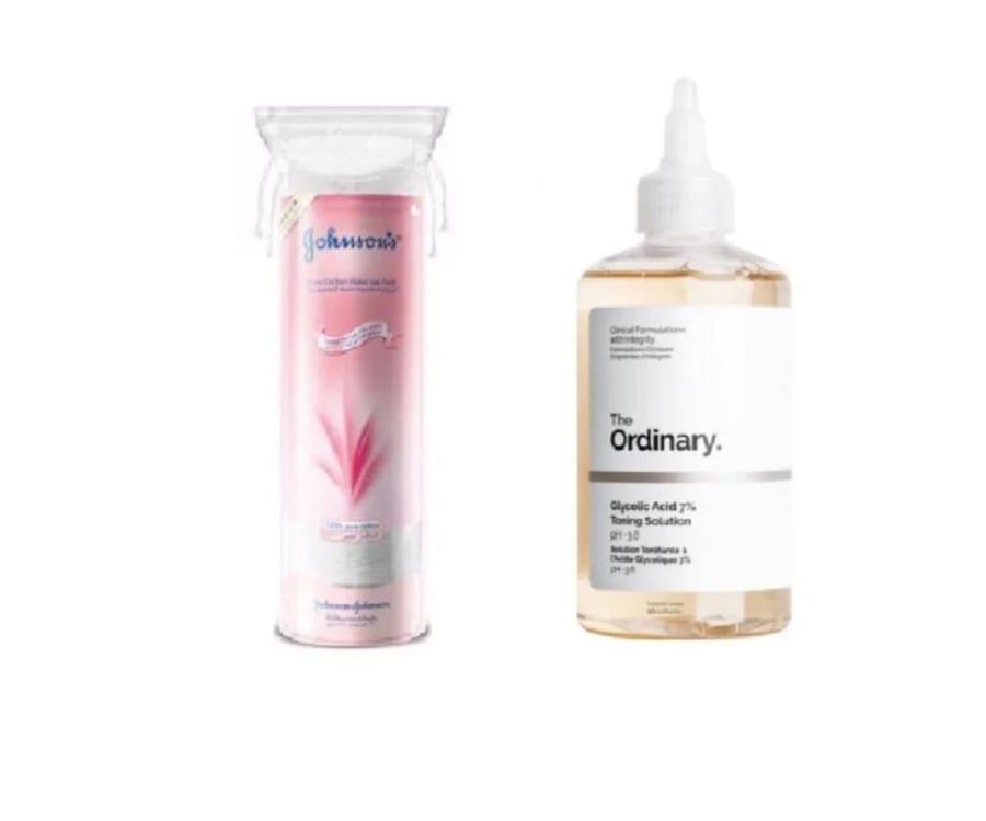 The Ordinary set for skin lightening