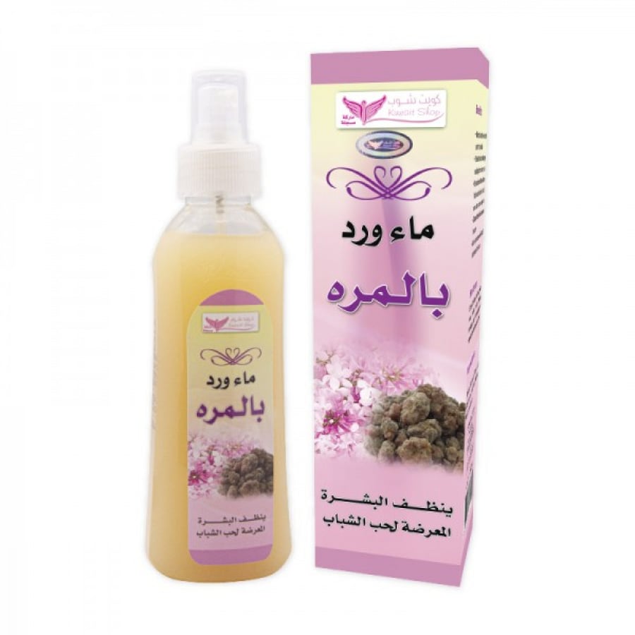 ماء الورد بالمرة