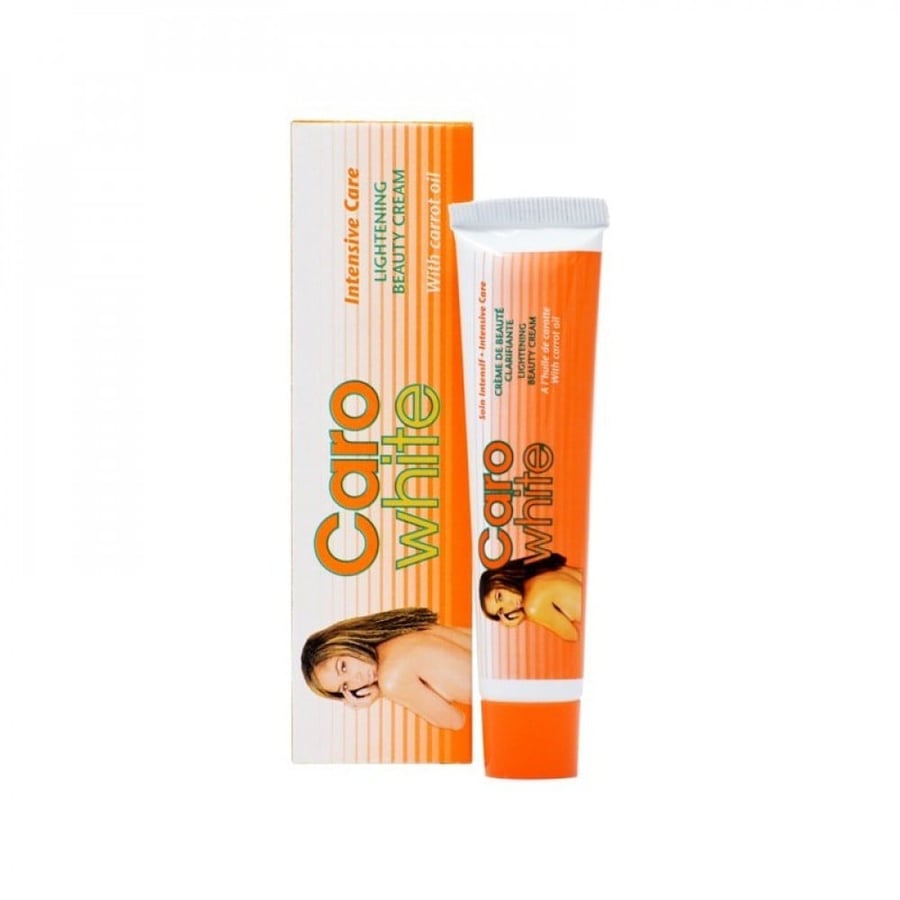 Cream for skin whitening with carrot oil from Caro White - 30 ml