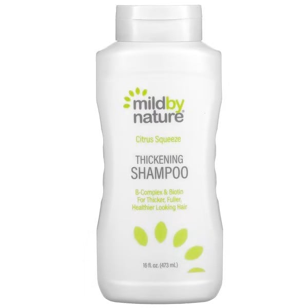 Mild By Nature, vitamin B + biotin supplement, sulfate-free, citrus extract, 16 fluid ounces (473 ml)