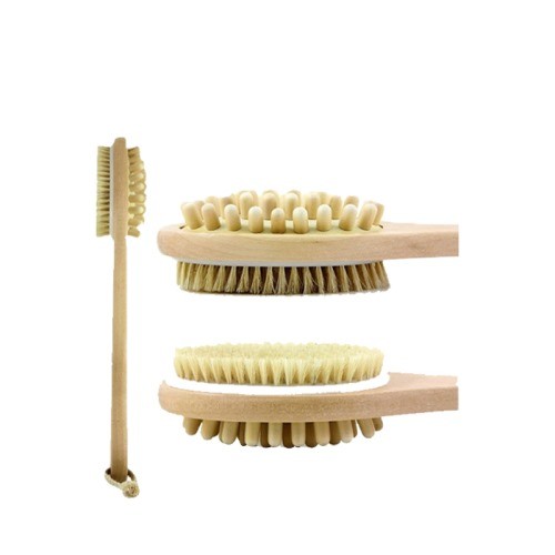 فرشاة التقشير والمساج وتقنية Dry Brushing للتخلص من السيلوليت