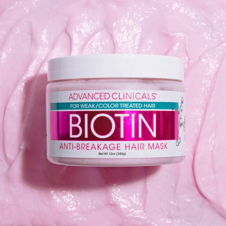 Advanced Clinicals, Biotin, for hair repair and resistance to breakage, 12 fluid ounces (355 ml)