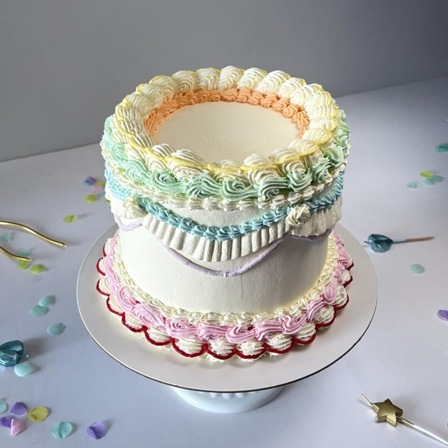 Happy Day Vintage cake