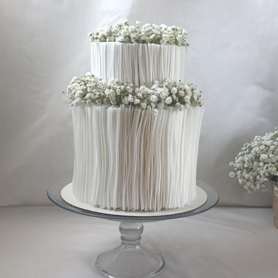 Petal  Wedding Cake