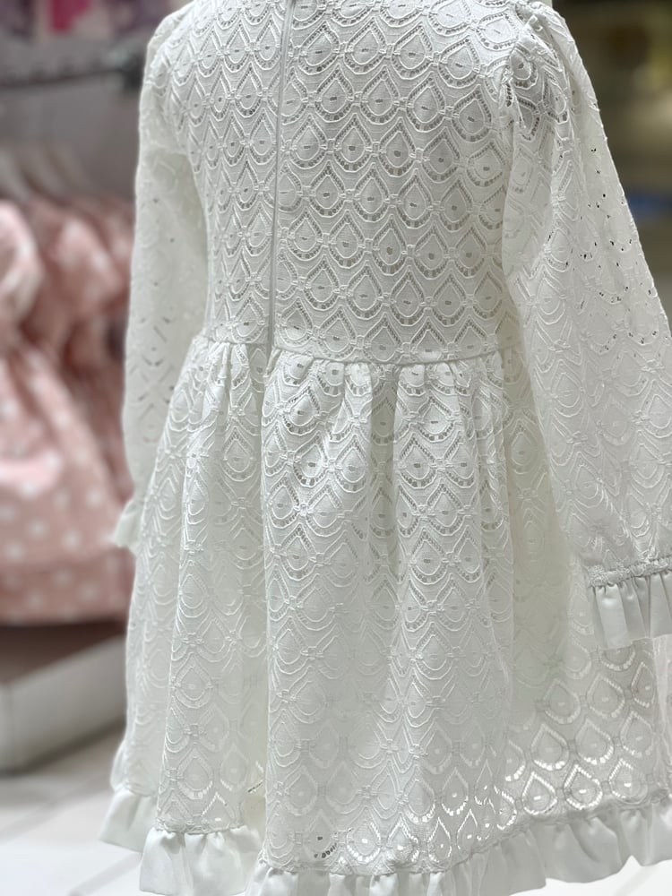 فستان white angel