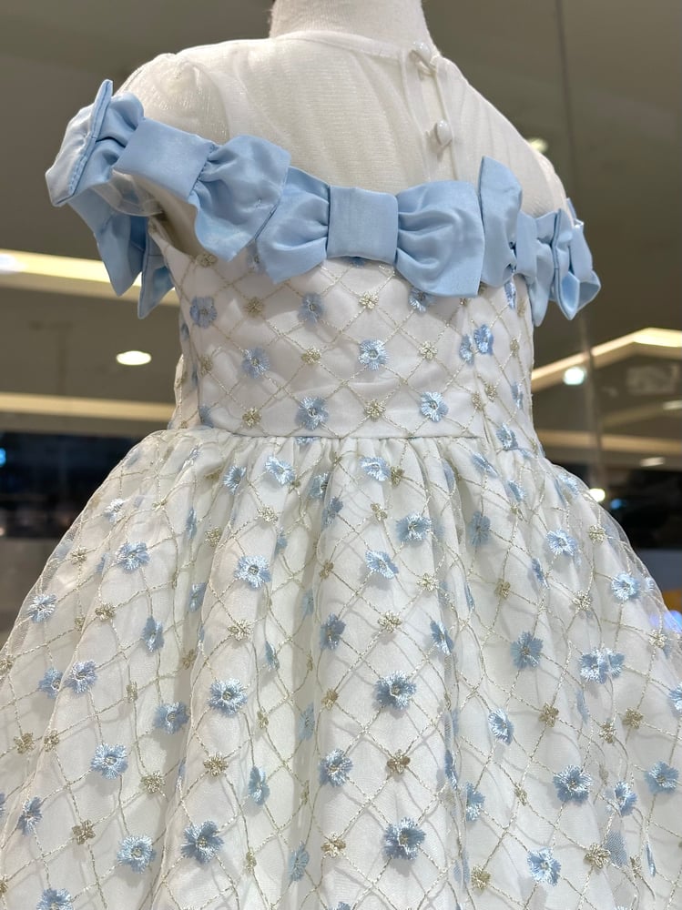 Simona bow dress