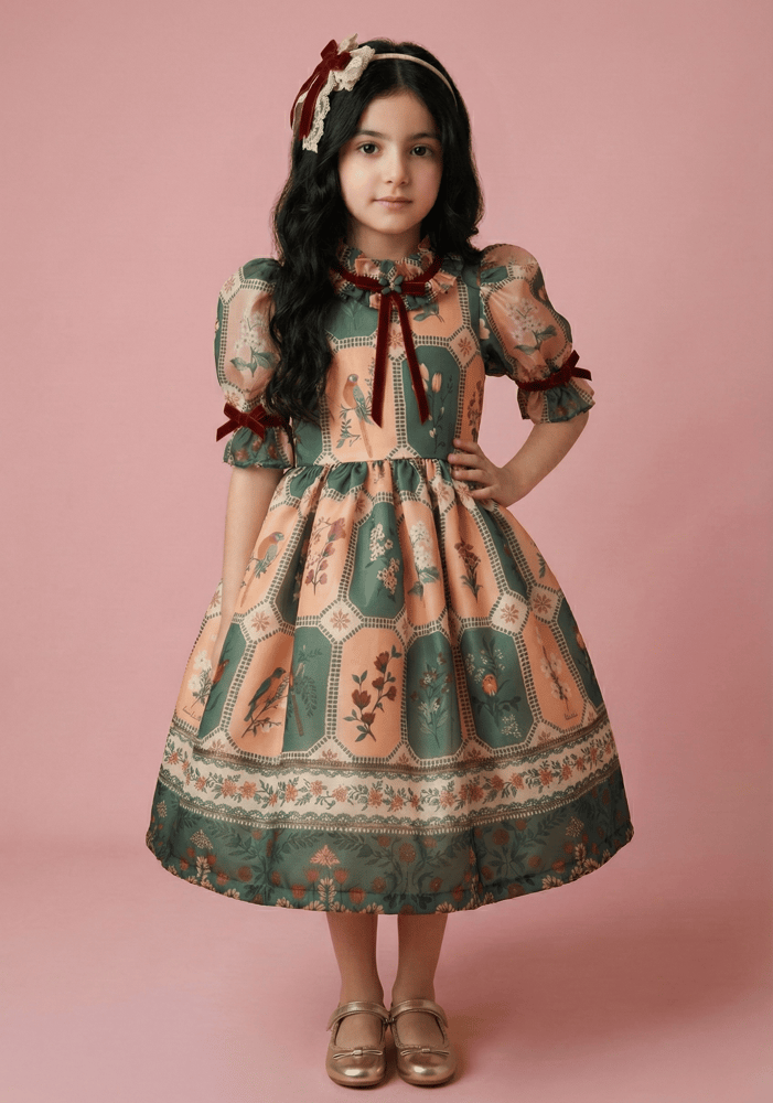 فستان فيونا فينتج Fiona vintage Dress