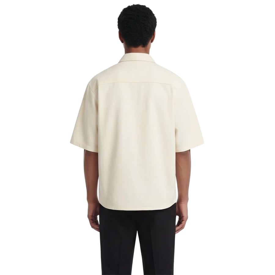 White Shirt Short-Sleeve