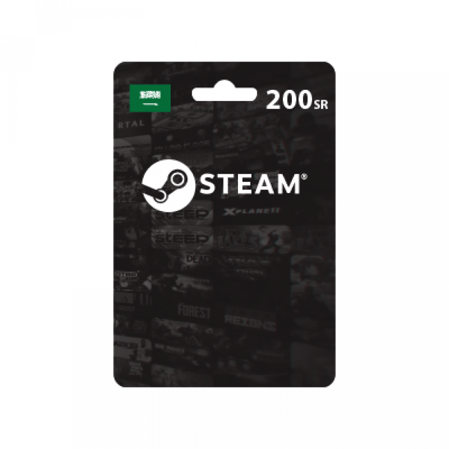 Steam Wallet Card - SAR 200