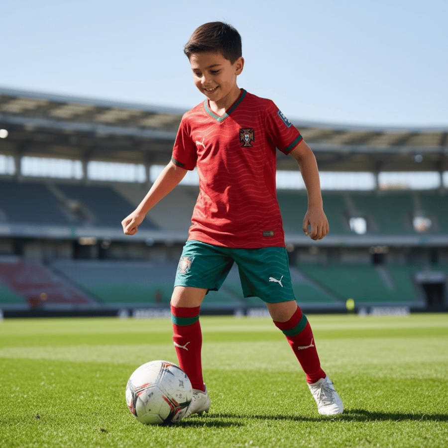 طقم منتخب البرتغال 2026 (ولادي)