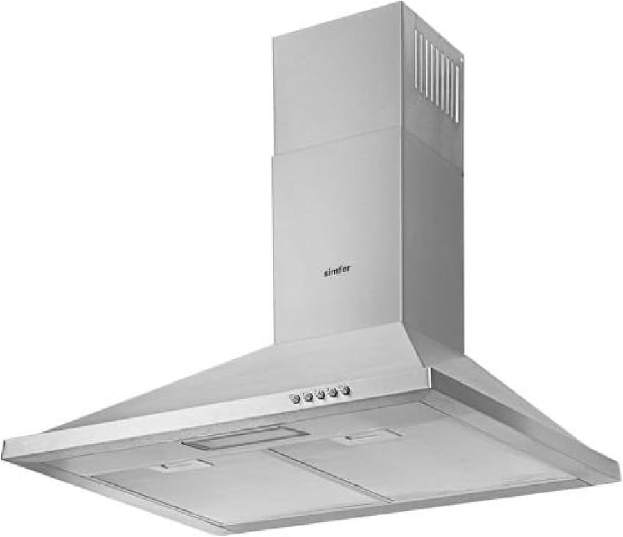 شفاط سمفر هرمي SMF-8662 SM استيل (001028(