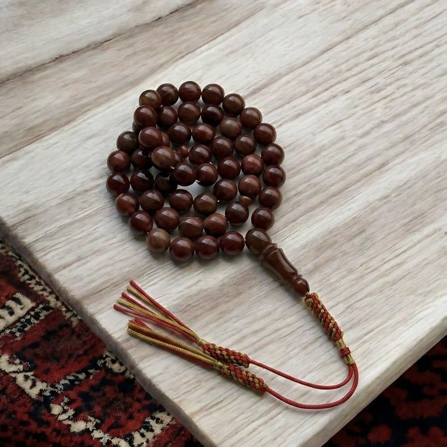 مسباح فاتوران معرق عنابي أخضر كروي