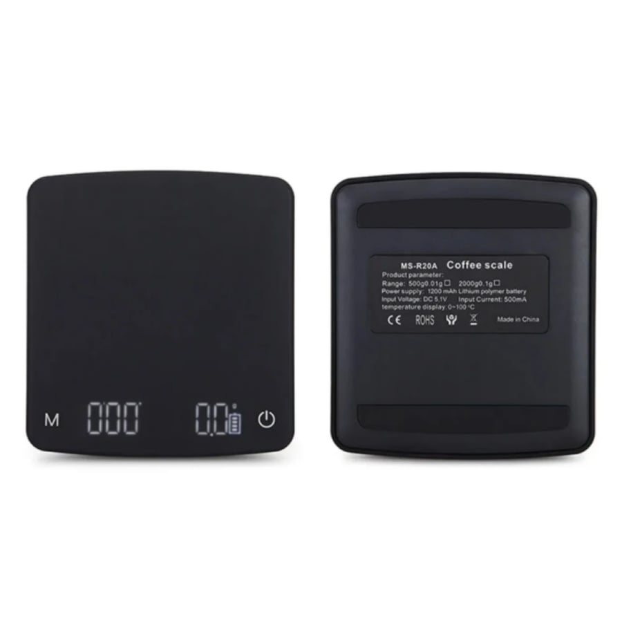 ميزان قهوة لمس صغير , مع مؤقت | MS-R20A PRO Scale With Timer
