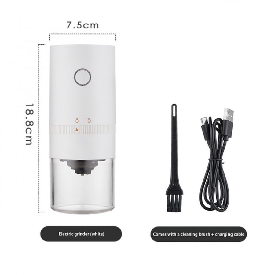 طاحونة كهربائية متنقلة V60 - قابلة للشحن | Grinder Electronic
