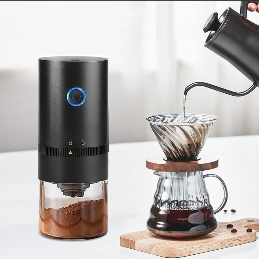 طاحونة كهربائية متنقلة V60 - قابلة للشحن | Grinder Electronic