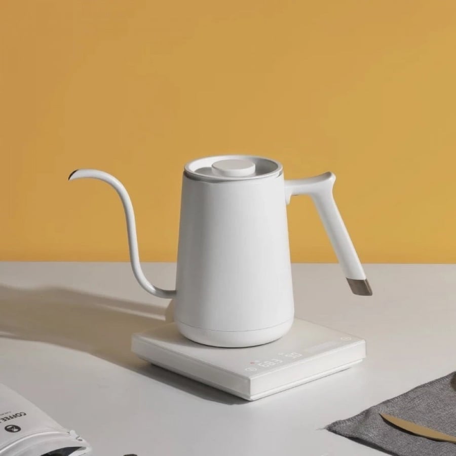 غلاية تايمور 600 مل - ابيض | Timemore Fish Electric 600ml
