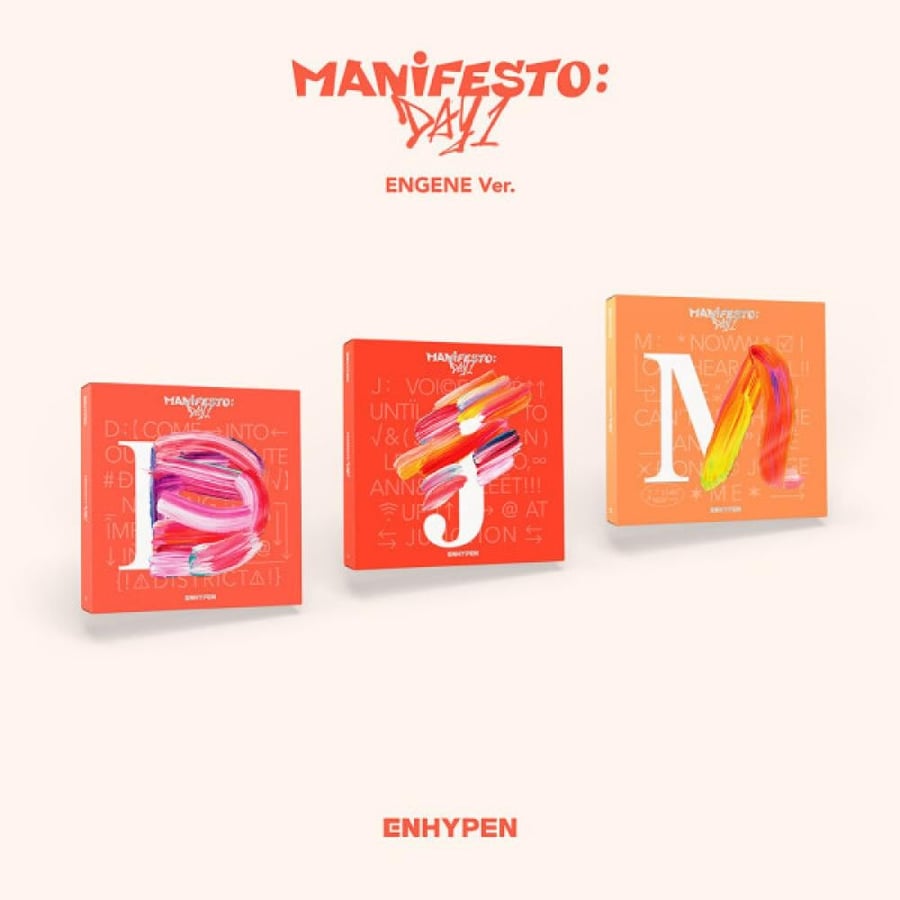 (ENGENE ver.) ENHYPEN - MANIFESTO : DAY 1 (CD album/random)