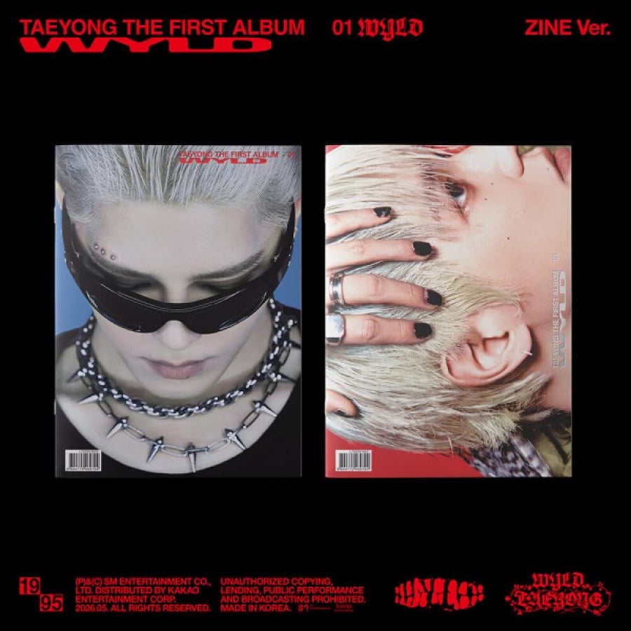 TAEYONG - 1st Regular Album WYLD (Zine Ver)