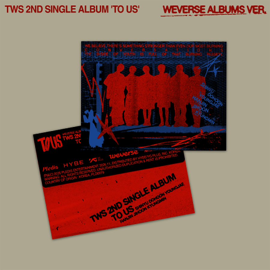 TWS - TWS 2nd Single Album ‘TO US’ (Weverse Albums ver.)