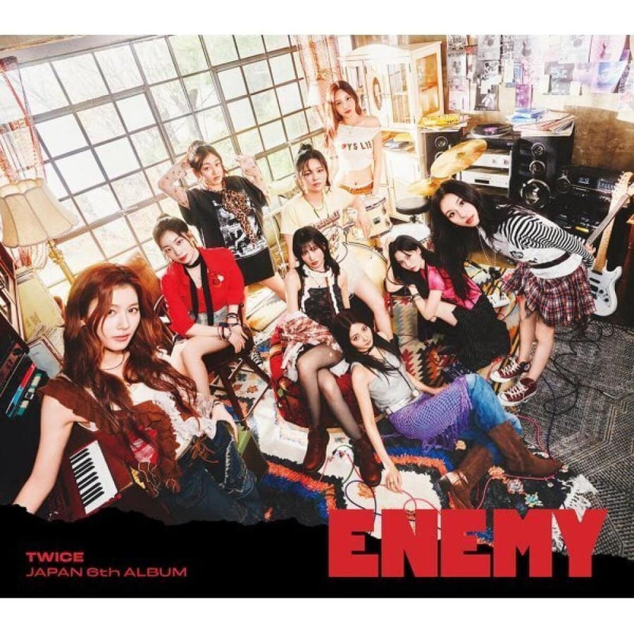TWICE – Japan 6th Full Album [ENEMY] (CD + DVD) (First Press Limited Edition A)