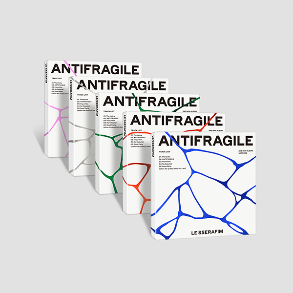 (COMPACT Ver.) LE SSERAFIM - 2nd Mini Album ANTIFRAGIL (random)