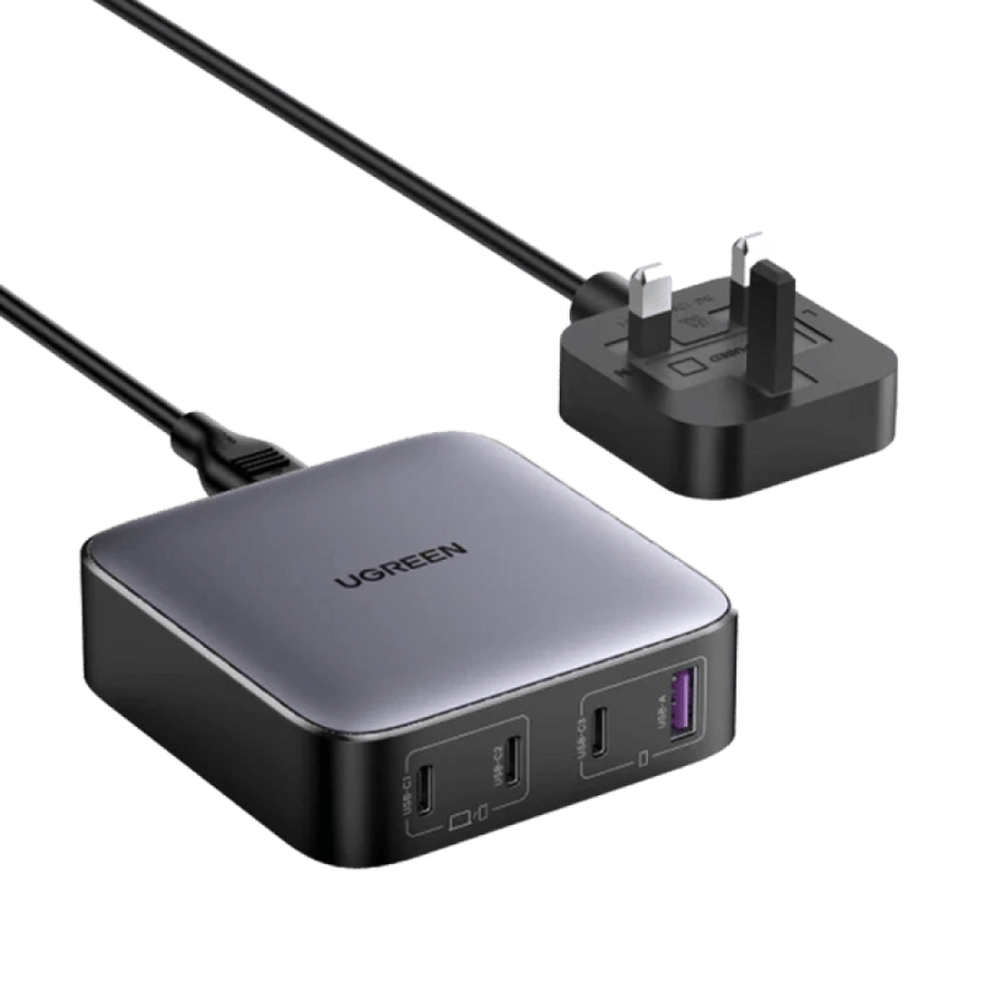 شاحن سطح المكتب USB C من يوجرين Nexode بقوة 100 واط مع 4 منافذ