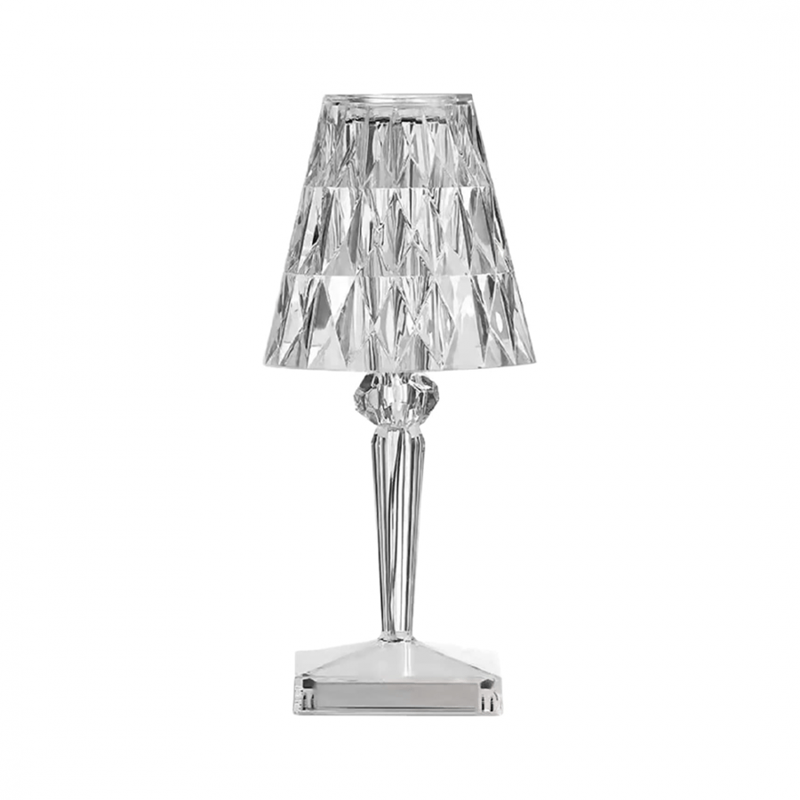 مصباح طاولة LED كريستال من الاكريليك