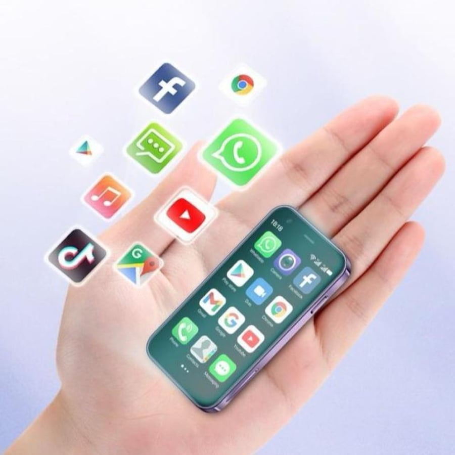 جوال ميني XS15 أندرويد 1000 مللي أمبير