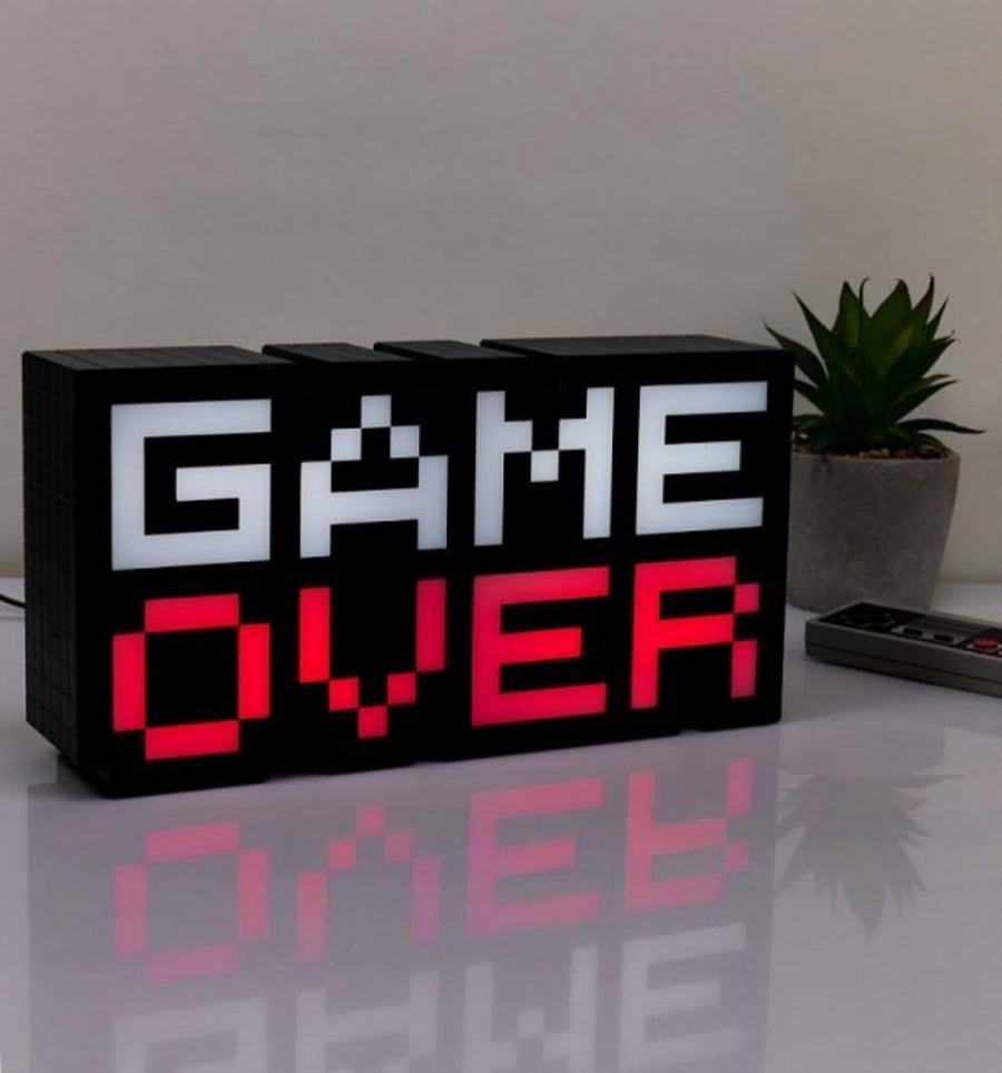 اضاءة قيم اوفر Game Over Light