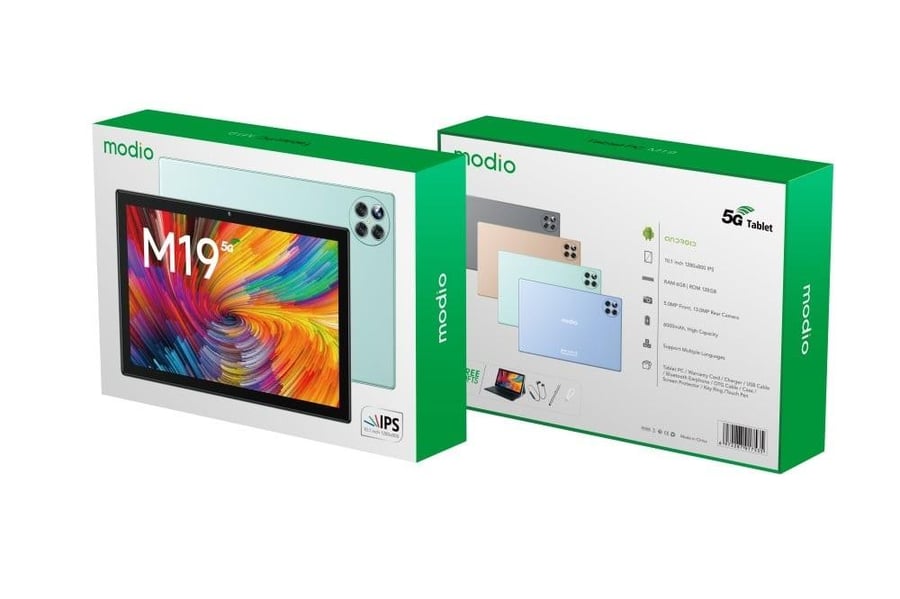 موديو M19 تاب لوحي بنظام اندرويد 5G
