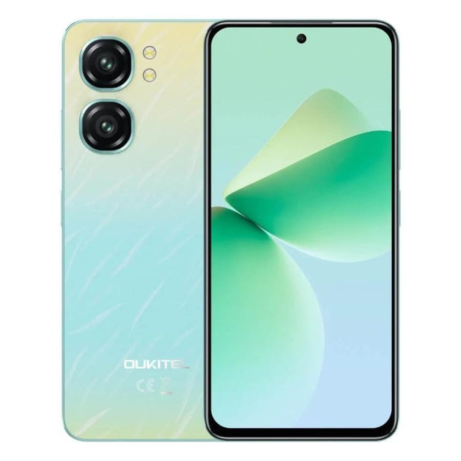 أوكيتيل - هاتف c58 pro شاشة 6.7 بوصة بطارية 5150 مللي امبير رام 6+18 جيجا مساحة 256 جيجا متعدد الالوان - ضمان 24 شهرا