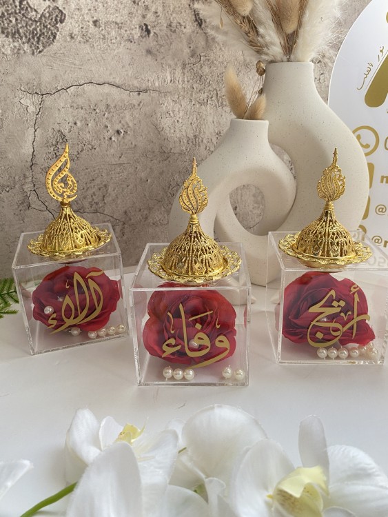 مبخره اكرليك بالورد