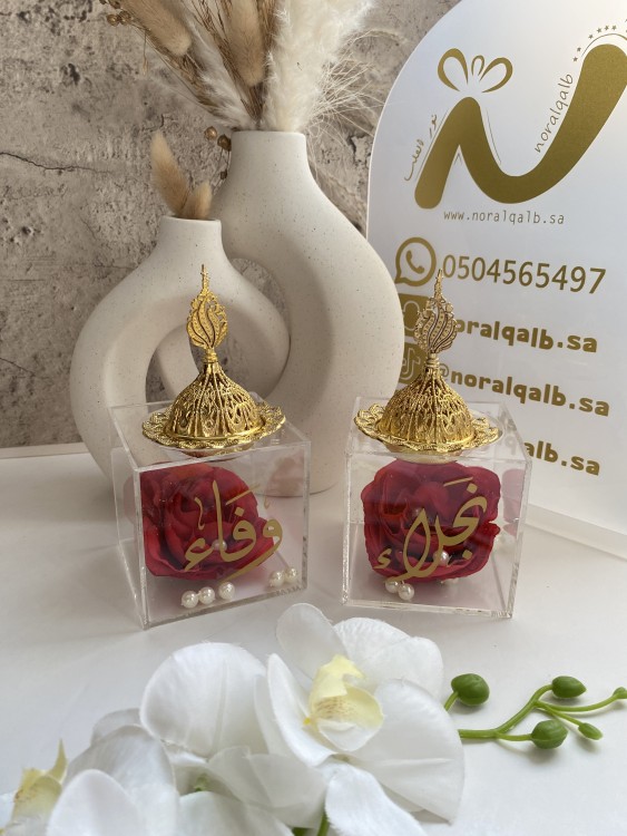 مبخره اكرليك بالورد