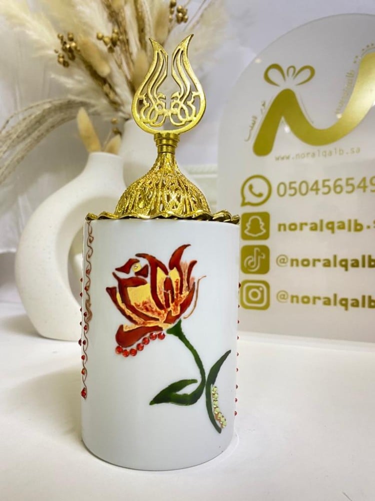 مبخرة سيراميك بالاسم