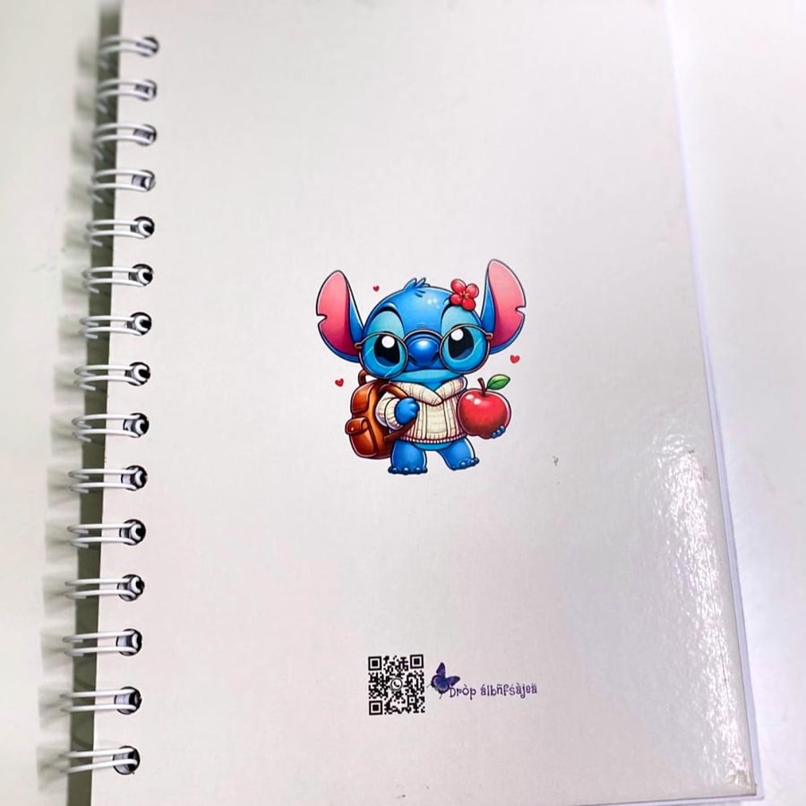Notebook with a special design
