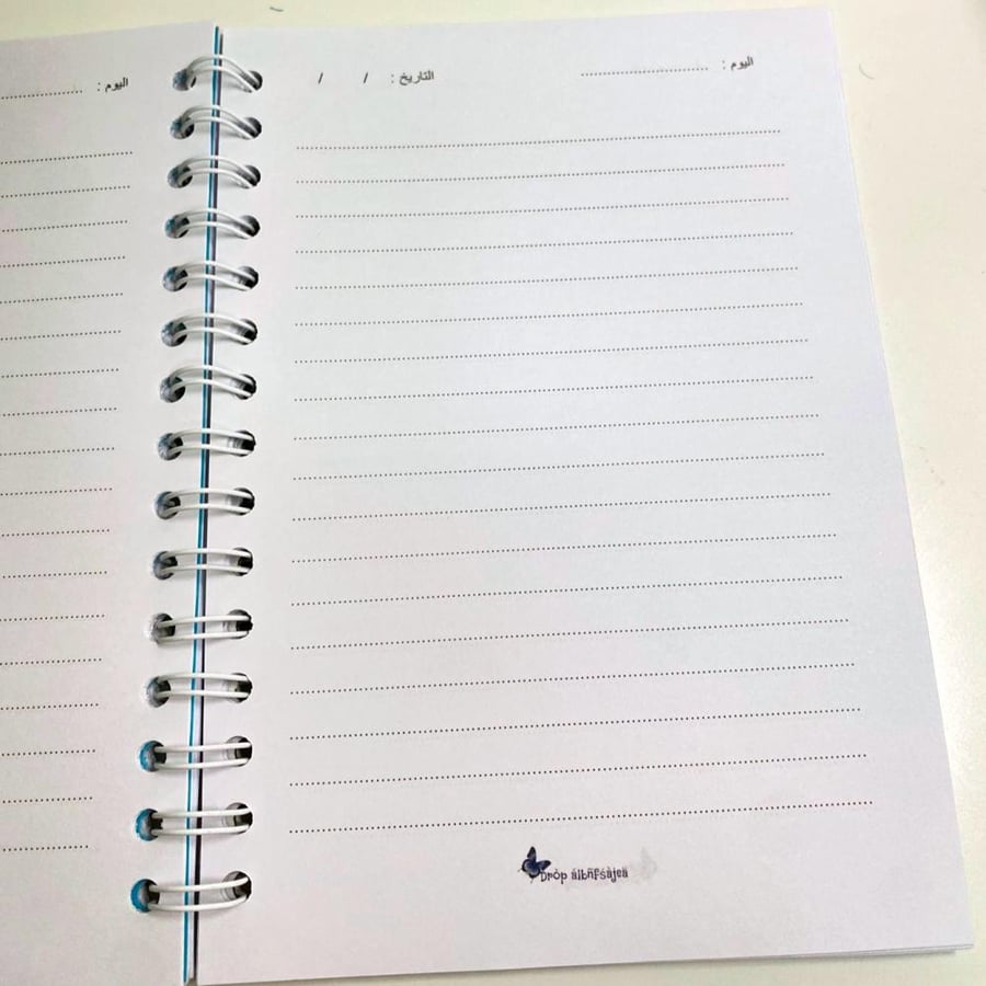 Notebook with a special design