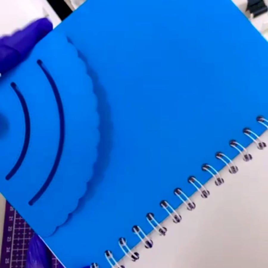 Notebook with a special design