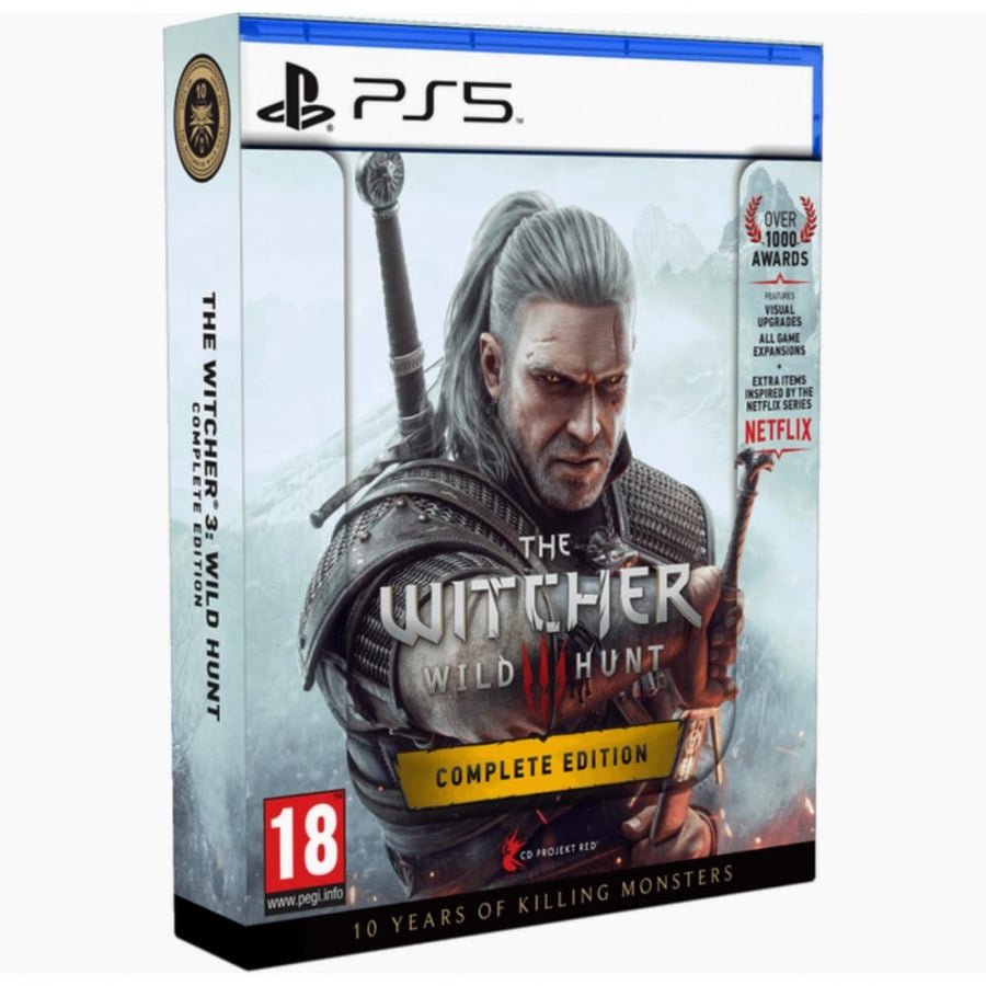 The Witcher 3: The Wild Hunt - Complete Edition + 10th Anniversary Steelbook | PS5