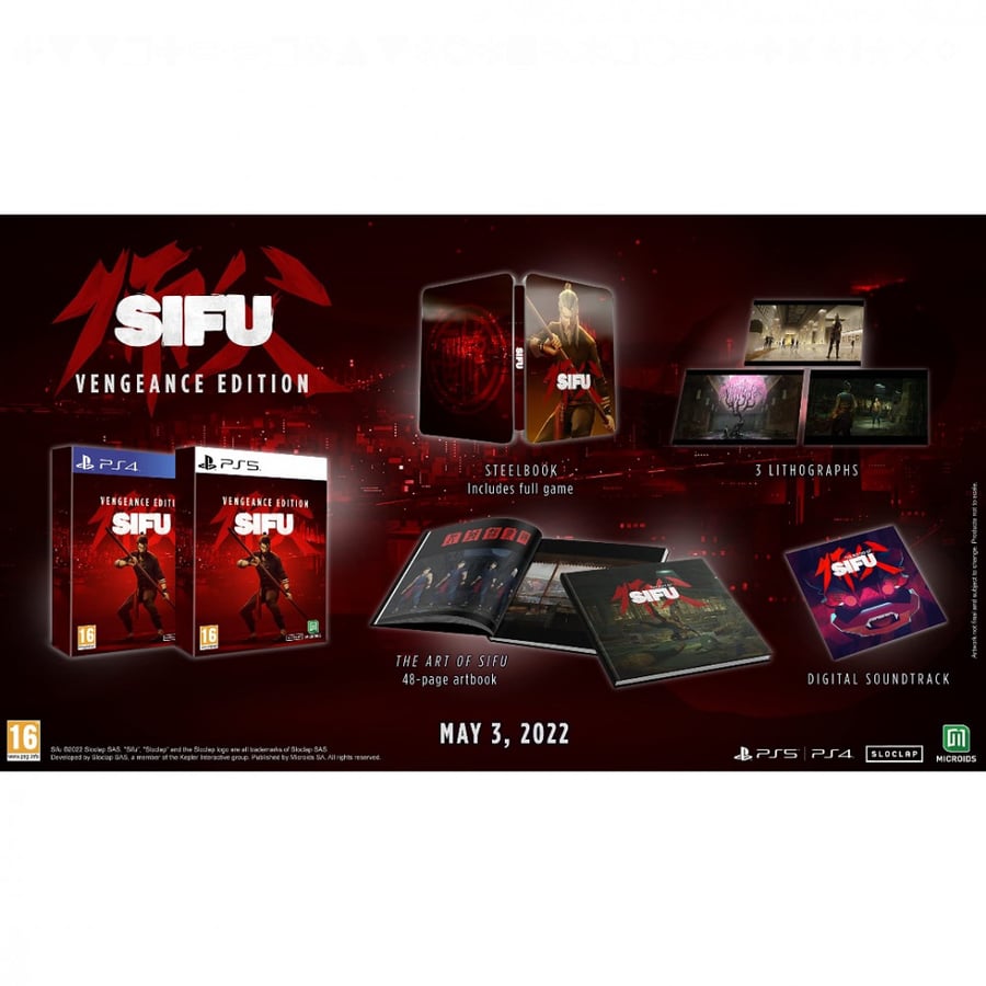 Sifu vengeance edition PS5