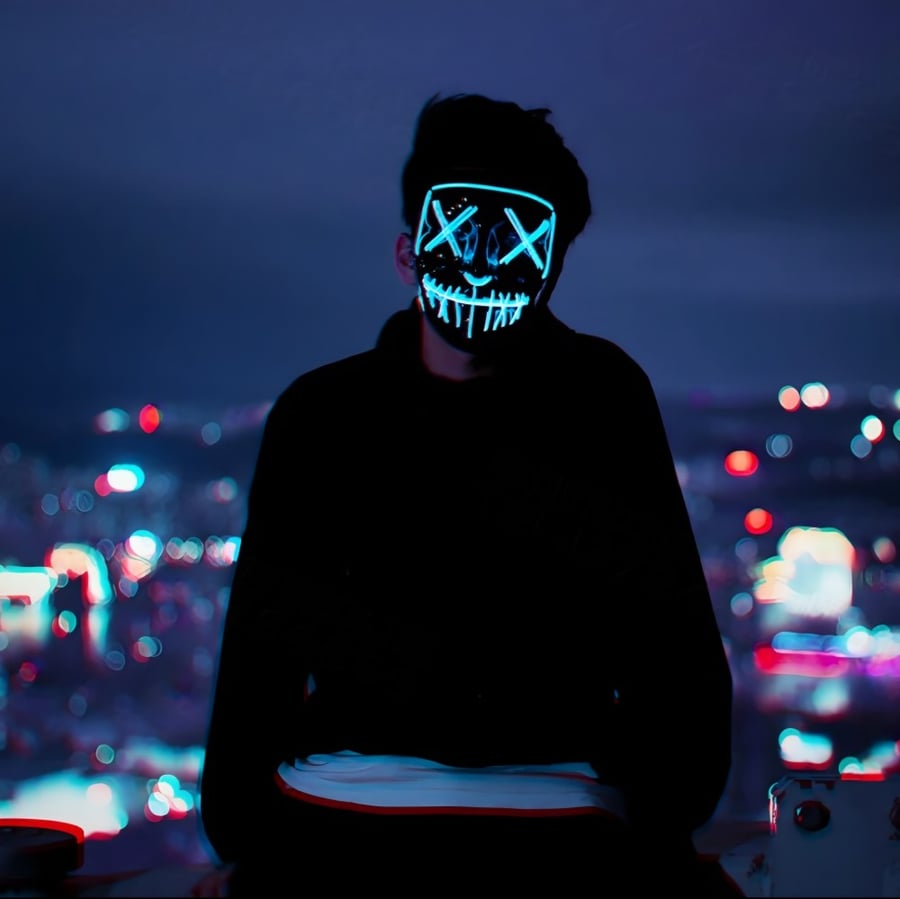 قناع مضيئ LED Mask