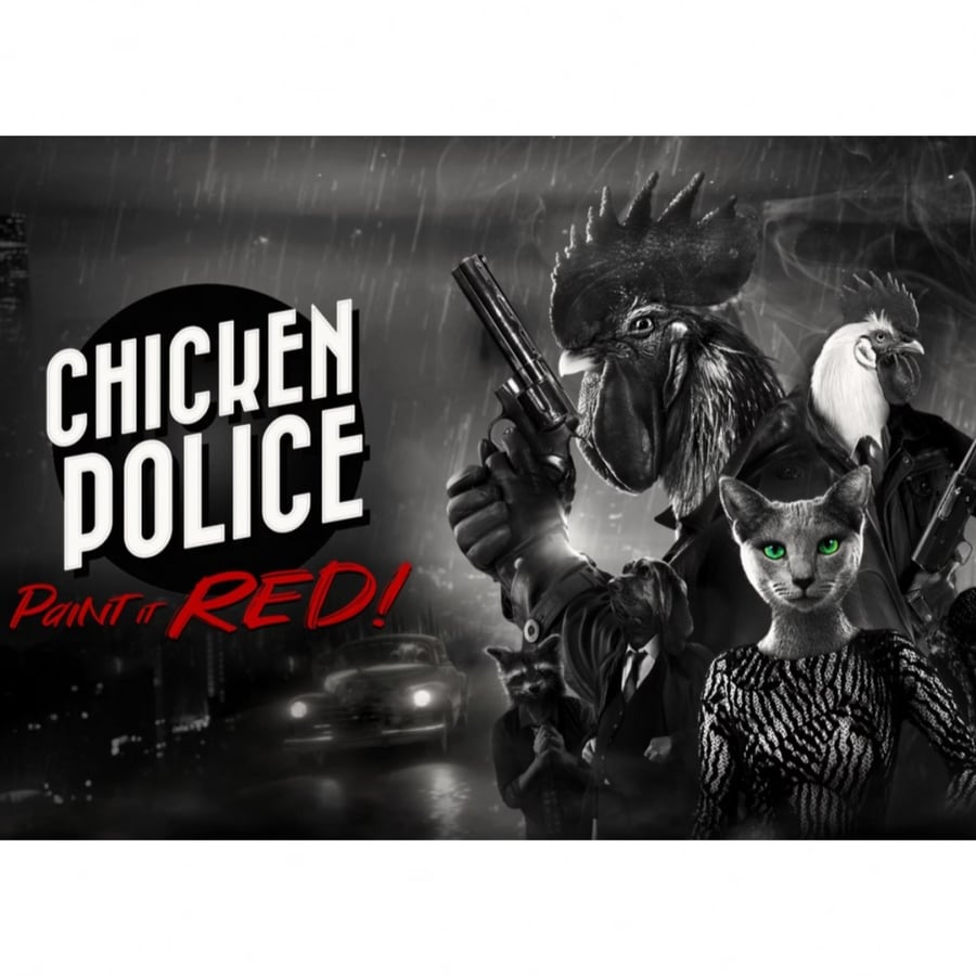 Chicken Police Paint it Red