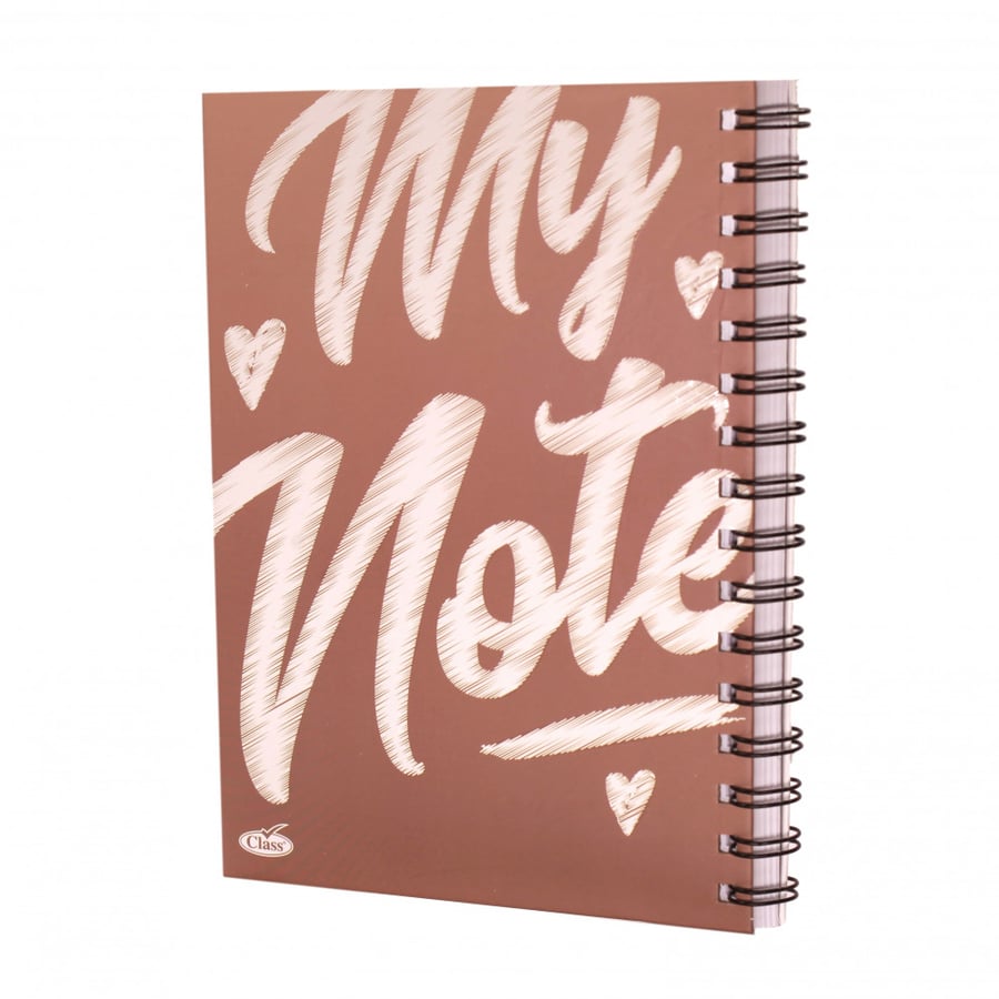 كلاس- دفتر ريكورد مربعات- 100 ورقة- A5- الأشكال متنوعة Class Notebook