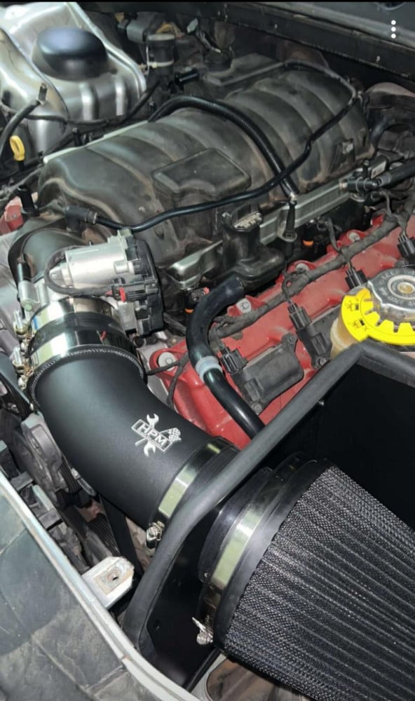 انتيك فلتر رياضي جاف من  HPM تشارجر تشالنجر كرايزلر HEMI 6.4