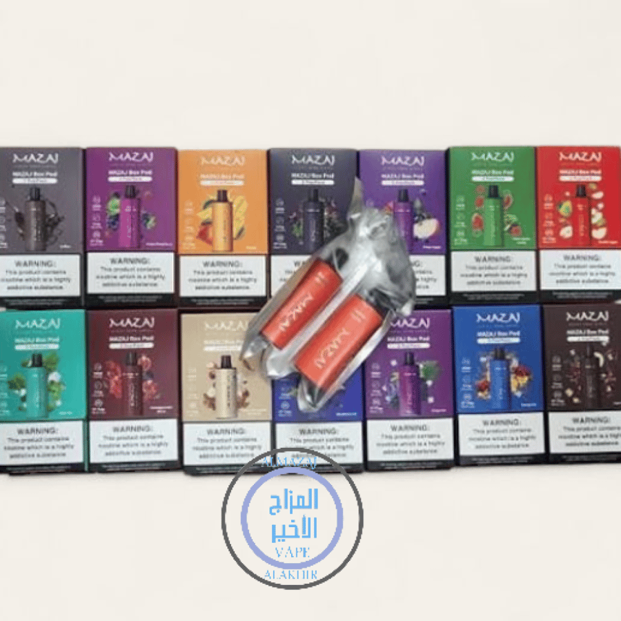 بودات مزاج بوكس 3000 سحبة Pods for Mazaj Box